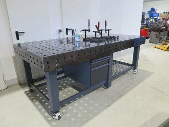 WMT Profesjonalny stół spawalniczy i montażowy 2400x1200 mm - 9