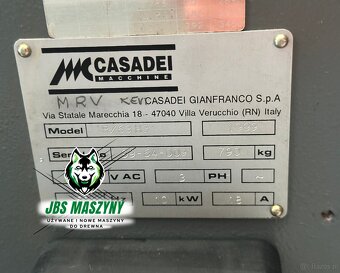 Grubościówka CASADEI R63 H3 – szerokość 630 mm, 4 noże trady - 9