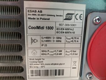 Svářečka Esab Tig 3000i AC/DC - 9