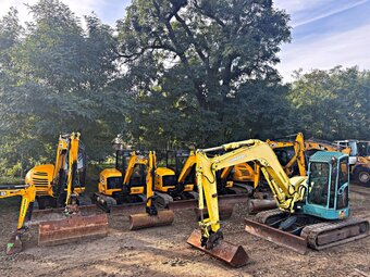 YANMAR VIO 75 MIDI-KOPARKA 2007R.| Yanmar vio80 kubota kx80 - 9