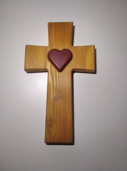 Madonna, Jezus, posągi, krzyż, świecznik, miska - 9
