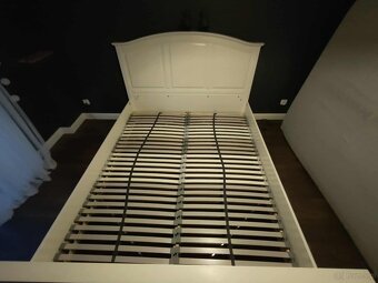 Sypialnia Łóżko + 2 szafki nocne IKEA - 9