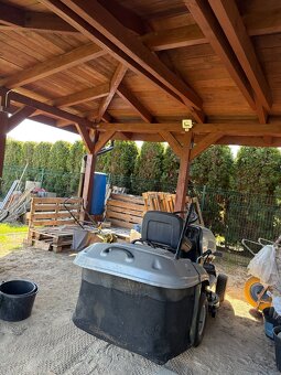 Kosiarka traktorek MTD11,6 KW z koszem-uszkodzony pas jezdny - 9