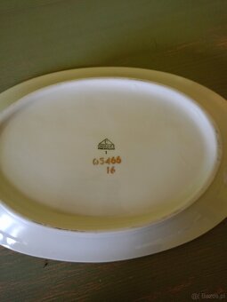 Serwis stołowy porcelanowy vintage. Chodzież. - 9