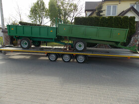 przyczepa wywrotka nowa mocna transport - 9