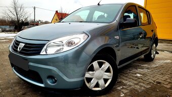 MISTRZYNI EKONOMIDacia Sandero 1.4mpi z GAZEM,Klimą - 9