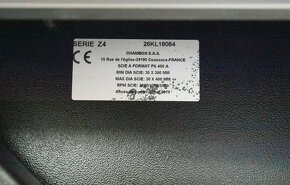 Piła formatowa Chambon PS400A - Robland Z400X1 BLACK EDITION - 9