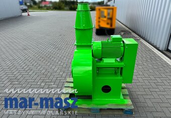 Wentylator do odciągu trocin wyciąg 11kW KALMAR - 9