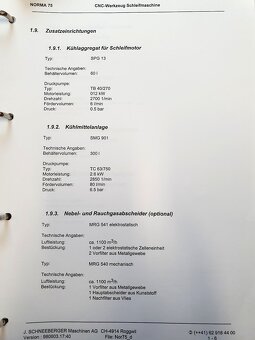 Szlifierka / Do narzędzi / NORMA 75 - 9