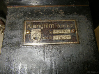 Głośniki polowe Klangfilm typ KL42006 12(30 cm) 15 Ohm rok 1 - 9