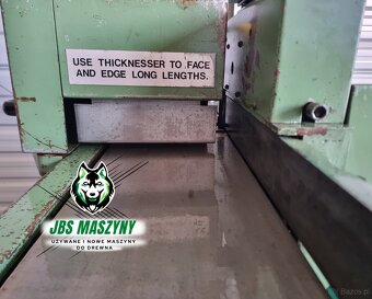 Grubiarka wyrówniarka, strugarka 4 stronna, wyrówniarko grub - 9