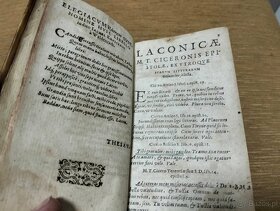 400-letni LIST – rok publikacji 1623 – Laconicarum epistolar - 9