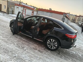 GLE 3.0 CDI COUPE 4-MATIC STAN BDB BRĄZOWA SKÓRA - 9